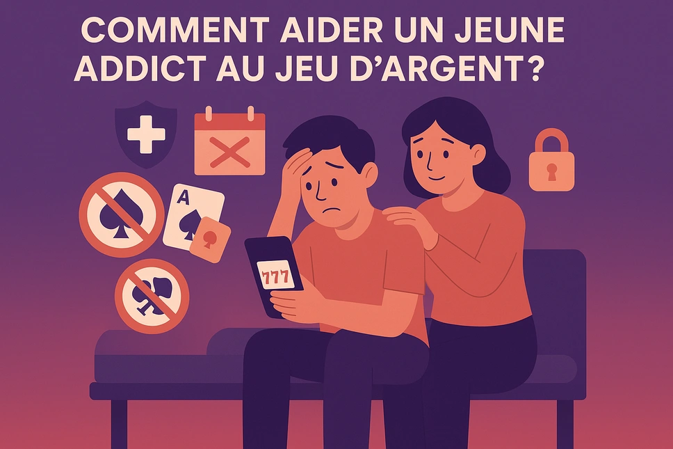 Illustration STOPJEU – comment aider un jeune addict au jeu d’argent