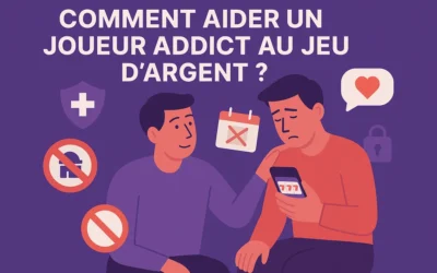 Comment aider un joueur addict au jeu d’argent ?