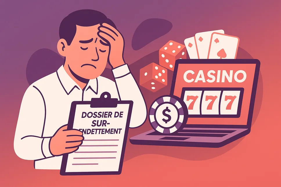 Addict au jeu : Surendettement et dossier Banque de France pour t’aider
