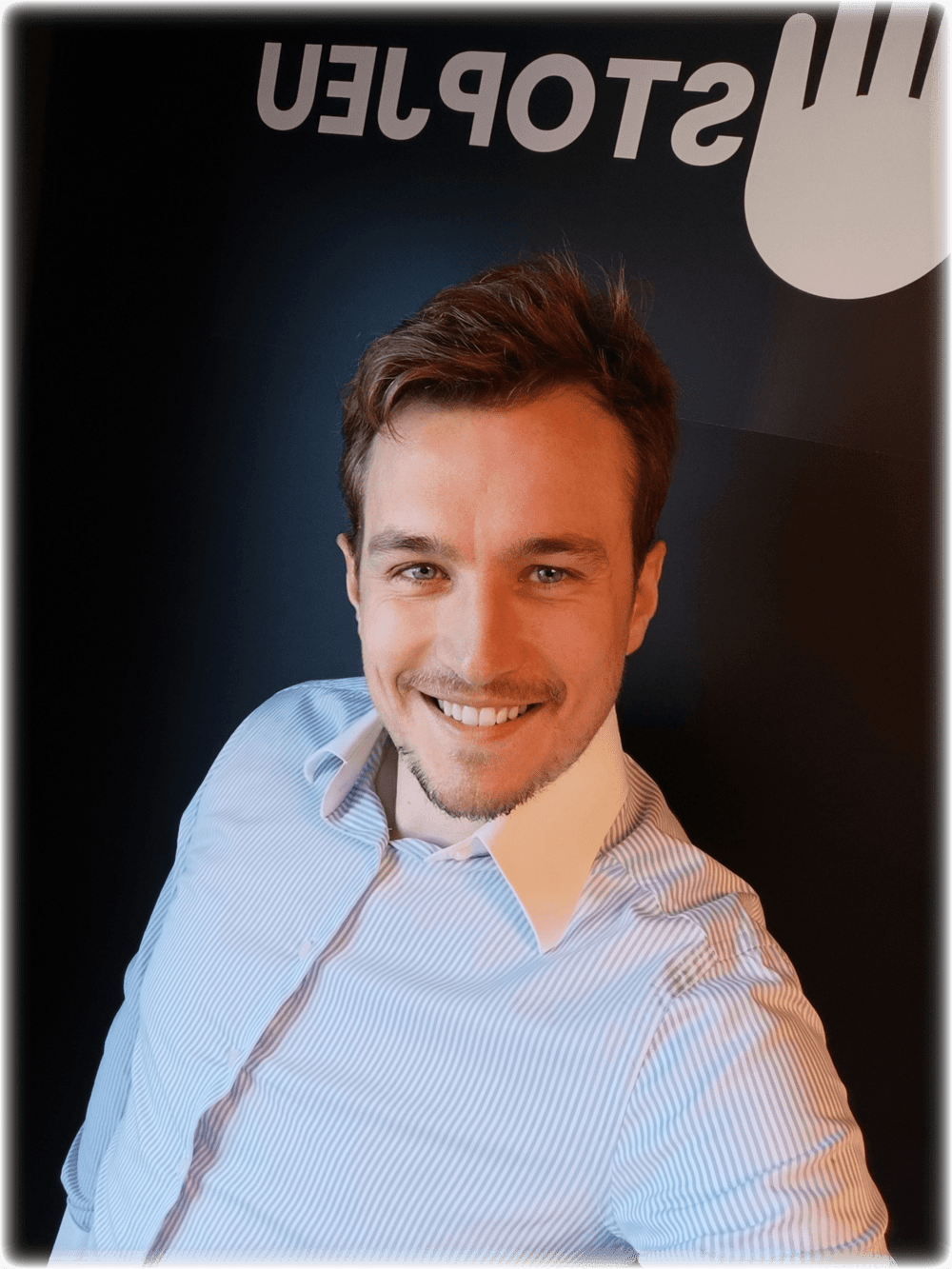 Portrait de Romain Crevel, fondateur de STOPJEU
